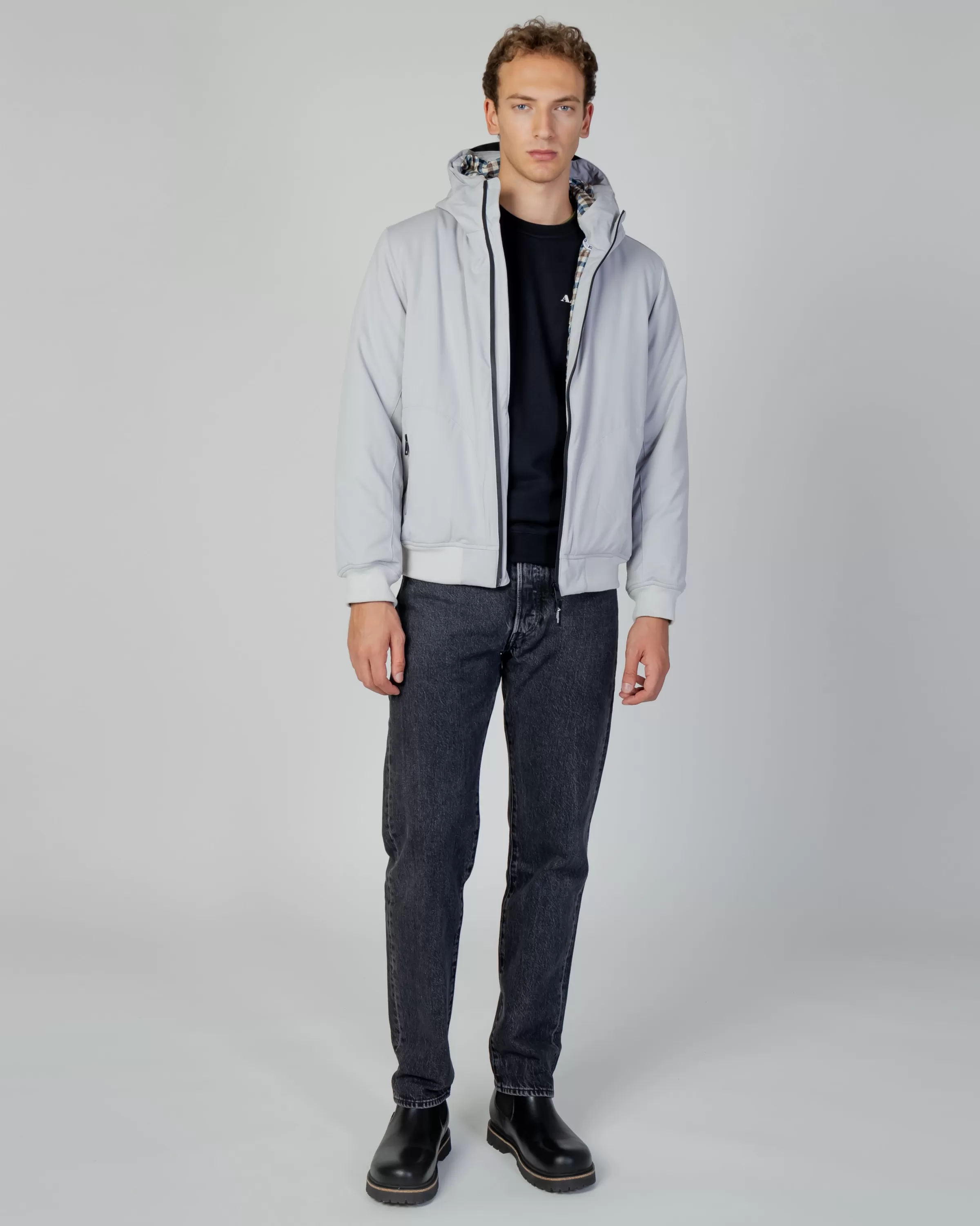 Uomo Aquascutum Active Active Hooded Jacket